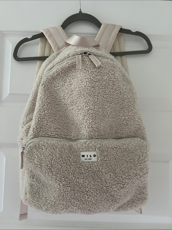 Wilo The Label Handbags - Wilo the Label Backpack Sherpa Teddy